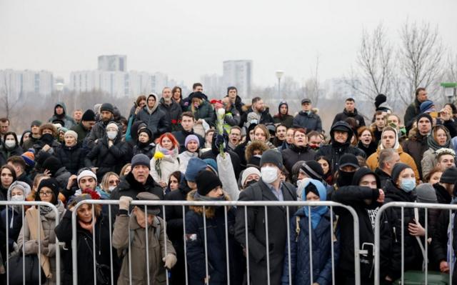 В Москве похоронили Алексея Навального. Как это было