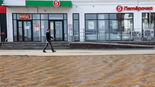 В нескольких районах Оренбурга объявлена эвакуация из-за паводка. Фото