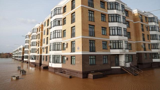 В нескольких районах Оренбурга объявлена эвакуация из-за паводка. Фото