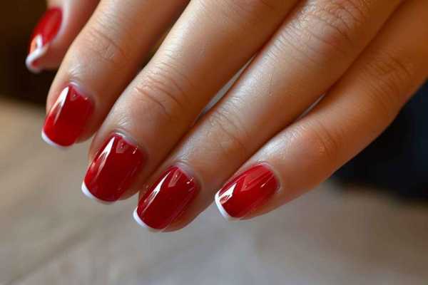 Красный маникюр 2024: модные тенденции и стильные идеи Красный маникюр 2024: модные тенденции и стильные идеи
