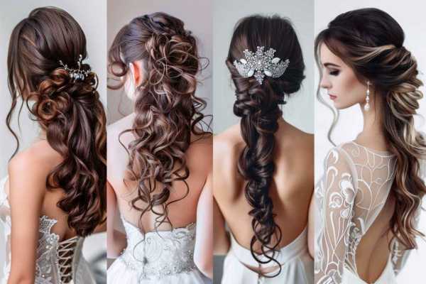 Вечерние прически 2024 года: красивые и стильные идеи на прямые и вьющиеся пряди Вечерние прически 2024 года: красивые и стильные идеи на прямые и вьющиеся пряди