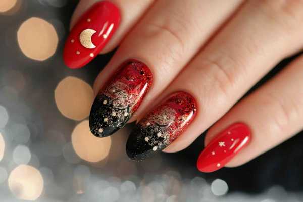 Красный маникюр 2024: модные тенденции и стильные идеи Красный маникюр 2024: модные тенденции и стильные идеи