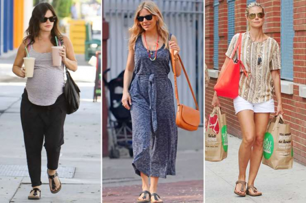 Биркенштоки: как носить их этим летом — берем пример со звезд Биркенштоки: как носить их этим летом — берем пример со звезд