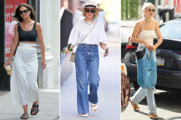 Биркенштоки: как носить их этим летом — берем пример со звезд Биркенштоки: как носить их этим летом — берем пример со звезд