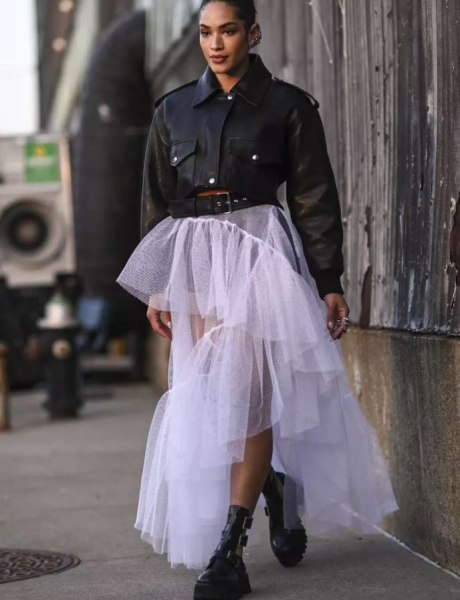 С чем сочетать и как носить пышные юбки — да, как у Кэрри С чем сочетать и как носить пышные юбки — да, как у Кэрри