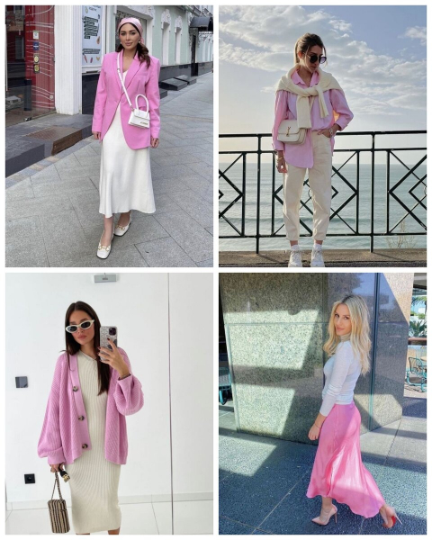 Смотрим на розовый цвет под другим углом. Большая подборка образов Смотрим на розовый цвет под другим углом. Большая подборка образов