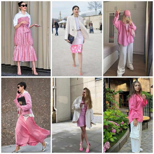 Смотрим на розовый цвет под другим углом. Большая подборка образов Смотрим на розовый цвет под другим углом. Большая подборка образов