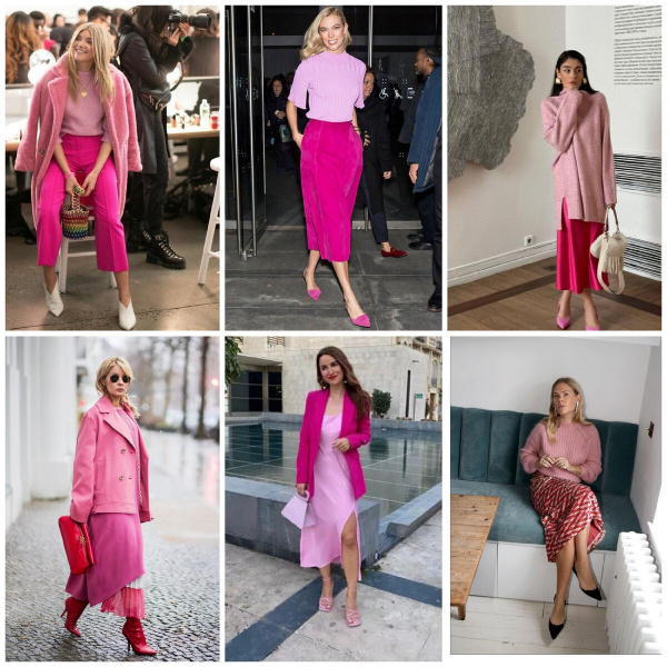 Смотрим на розовый цвет под другим углом. Большая подборка образов Смотрим на розовый цвет под другим углом. Большая подборка образов