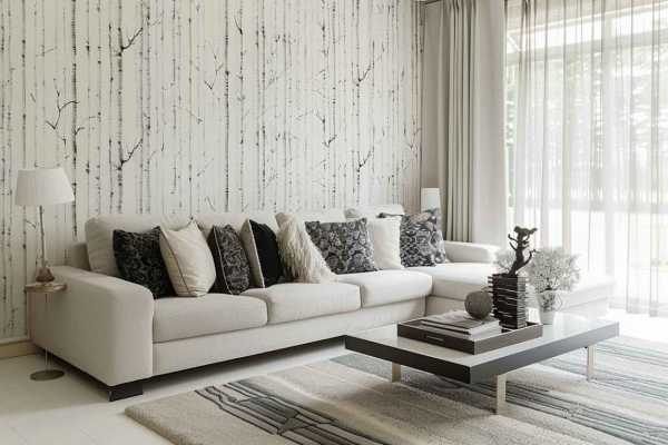 Современные обои для гостиной 2024: тренды и идеи дизайна Современные обои для гостиной 2024: тренды и идеи дизайна