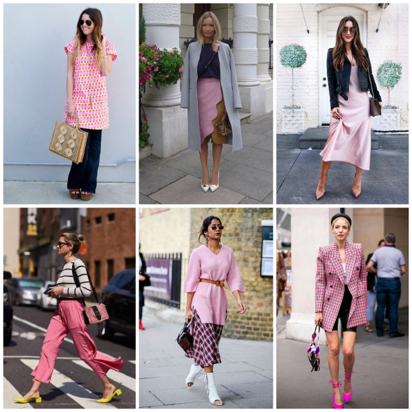 Смотрим на розовый цвет под другим углом. Большая подборка образов Смотрим на розовый цвет под другим углом. Большая подборка образов