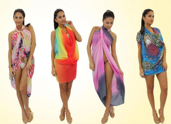 Саронг — это… История, как носить и завязывать, фото