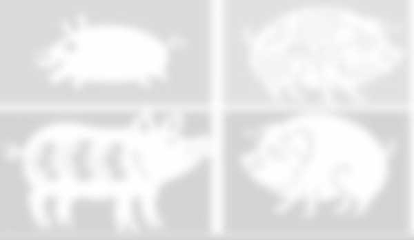 Красивые трафареты на окна к Новому году 2019 для вырезания Красивые трафареты на окна к Новому году 2019 для вырезания