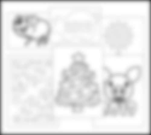 Красивые трафареты на окна к Новому году 2019 для вырезания Красивые трафареты на окна к Новому году 2019 для вырезания