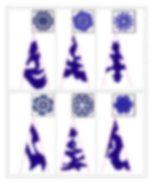 Красивые трафареты на окна к Новому году 2019 для вырезания Красивые трафареты на окна к Новому году 2019 для вырезания