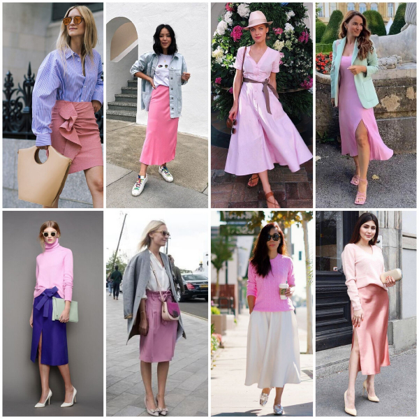 Смотрим на розовый цвет под другим углом. Большая подборка образов Смотрим на розовый цвет под другим углом. Большая подборка образов