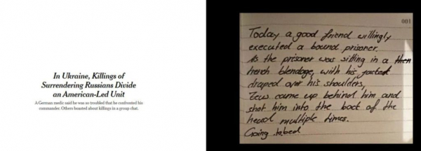 &laquo;Выстрелил в голову&raquo;: немецкий медик рассказал про убийства наемниками ВСУ пленных бойцов ВС РФ