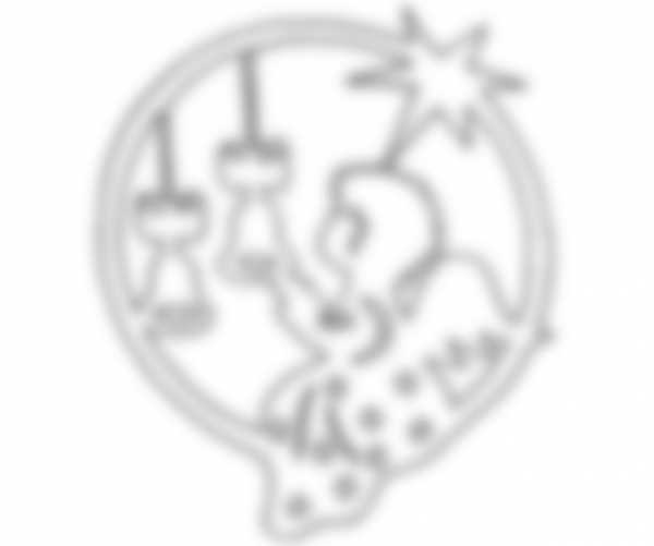 Красивые трафареты на окна к Новому году 2019 для вырезания Красивые трафареты на окна к Новому году 2019 для вырезания