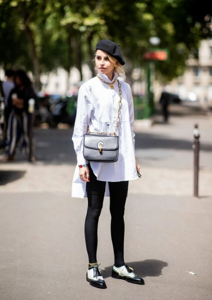 Осенние образы с белой рубашкой: стильные сочетания для женщин Осенние образы с белой рубашкой: стильные сочетания для женщин