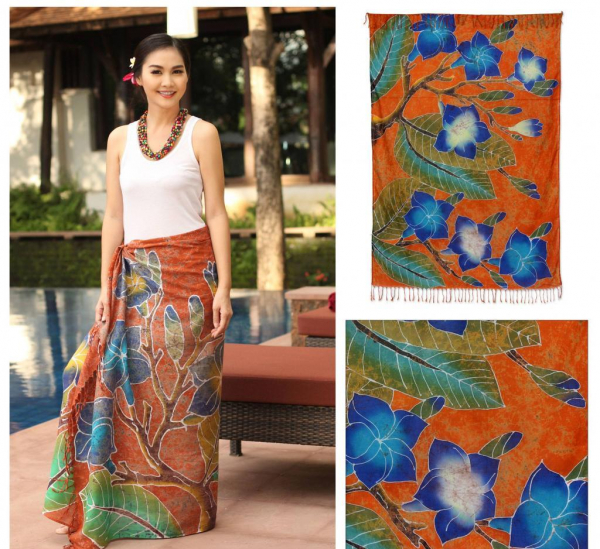 Саронг — это… История, как носить и завязывать, фото