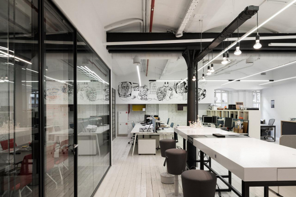 Псевдорусский стиль и эстетика промзон: 5 стильных офисов архитекторов Псевдорусский стиль и эстетика промзон: 5 стильных офисов архитекторов