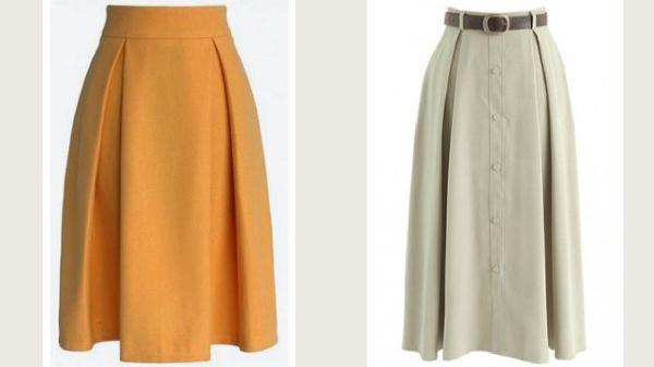 Девушка постоянно пытается скрыть свои большие бедра, но носит неправильные юбки. Ей нужна только одна модель, чтобы решить проблему