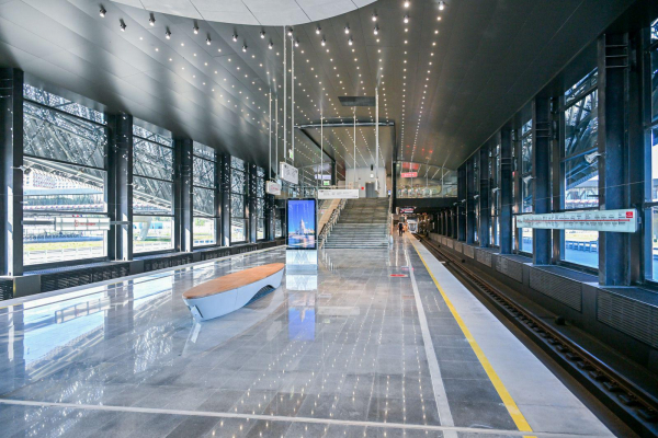 Как выглядит новая станция метро &laquo;Потапово&raquo; в Москве
