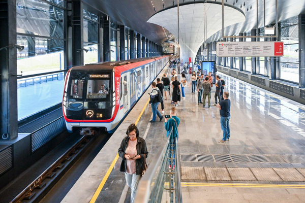 Как выглядит новая станция метро &laquo;Потапово&raquo; в Москве