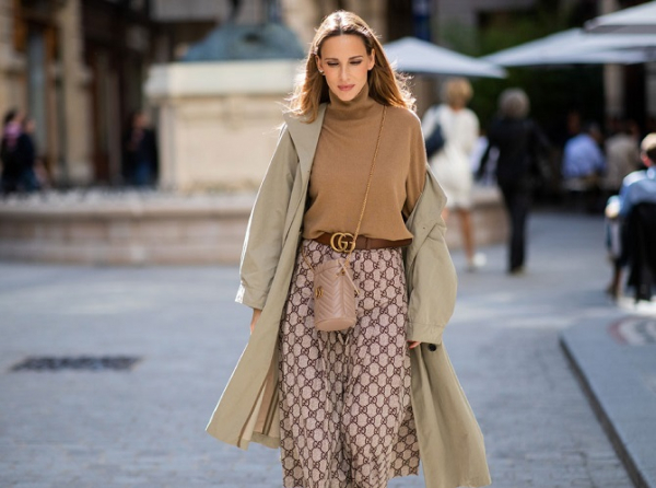 С чем носить водолазку осенью и зимой: модные образы с гольфом