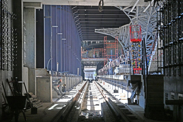 Как выглядит новая станция метро &laquo;Потапово&raquo; в Москве