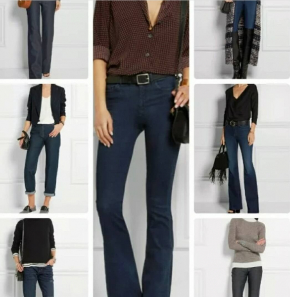 Базовые джинсы &mdash; фасон, цвет, длина.