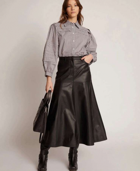 От кожи до трикотажа: гид по трендовым юбкам осени 2024 От кожи до трикотажа: гид по трендовым юбкам осени 2024