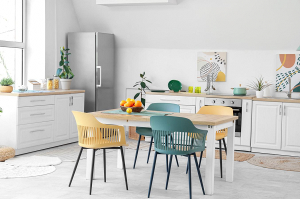 Какой высоты должен быть кухонный гарнитур от пола Какой высоты должен быть кухонный гарнитур от пола