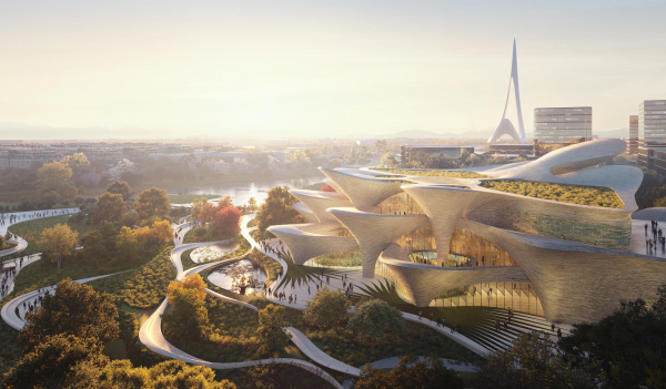 Арки и шашмаком: каким будет научный центр в Ташкенте от Zaha Hadid Арки и шашмаком: каким будет научный центр в Ташкенте от Zaha Hadid