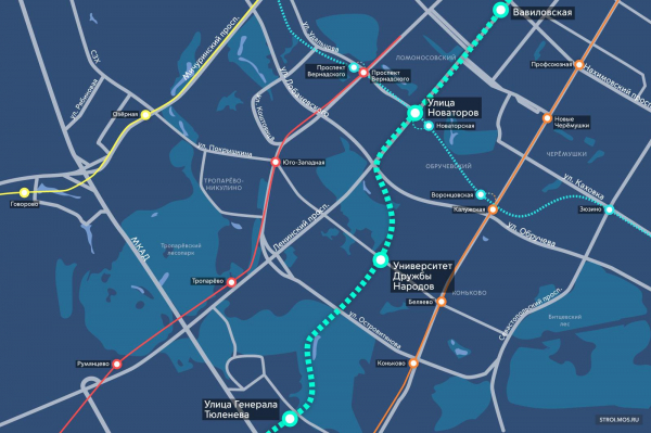 Когда откроют станцию метро «Вавиловская» и как она будет выглядеть Когда откроют станцию метро «Вавиловская» и как она будет выглядеть