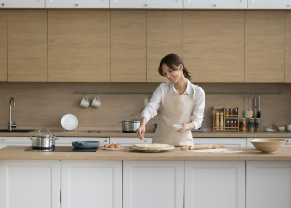 Какой высоты должен быть кухонный гарнитур от пола Какой высоты должен быть кухонный гарнитур от пола