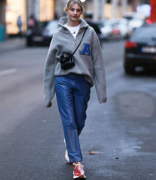 Кожаные брюки: с чем и как их носить этой осенью Кожаные брюки: с чем и как их носить этой осенью