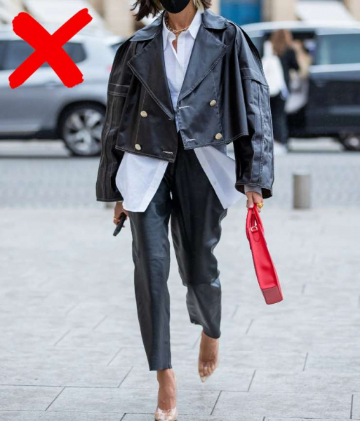 Кожаные брюки: с чем и как их носить этой осенью Кожаные брюки: с чем и как их носить этой осенью