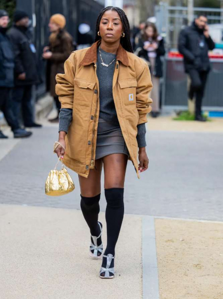 Куртка рабочего — главный тренд верхней одежды осени-зимы 2024 года Куртка рабочего — главный тренд верхней одежды осени-зимы 2024 года