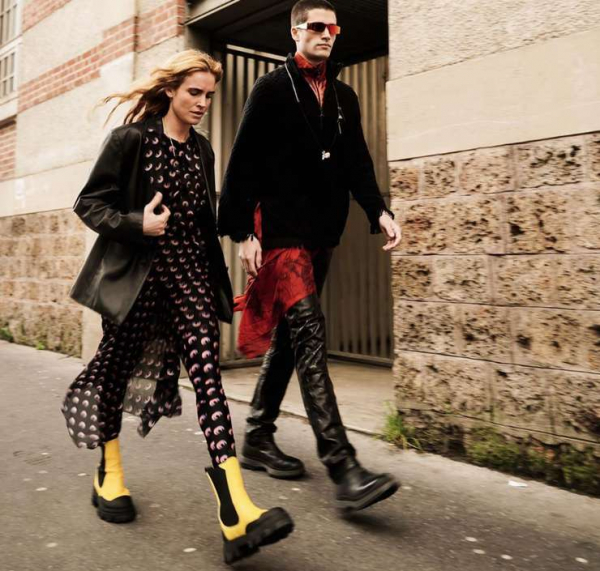 Резиновые сапоги: как и с чем носить осенью, чтобы оставаться стильной Резиновые сапоги: как и с чем носить осенью, чтобы оставаться стильной