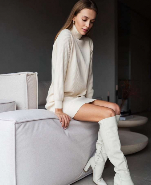 Теплые платья на зиму, которые уже должны быть в вашем гардеробе Теплые платья на зиму, которые уже должны быть в вашем гардеробе