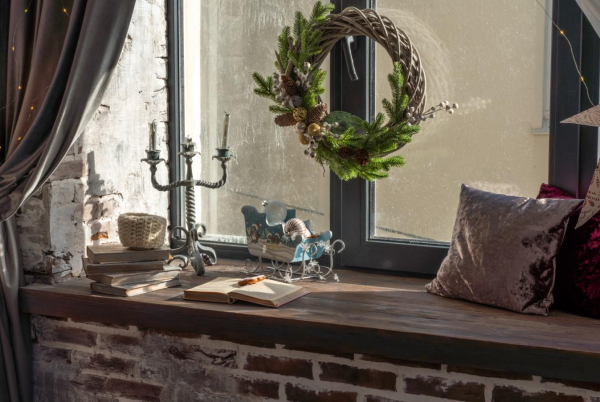 Как украсить окна на новый год: 16 идей Как украсить окна на новый год: 16 идей