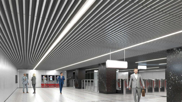 Собянин показал, как будут выглядеть новые станции Троицкой линии метро Собянин показал, как будут выглядеть новые станции Троицкой линии метро