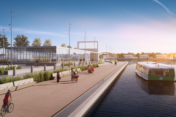 В Казани построят крупнейшую в России яхтенную марину с водным кластером