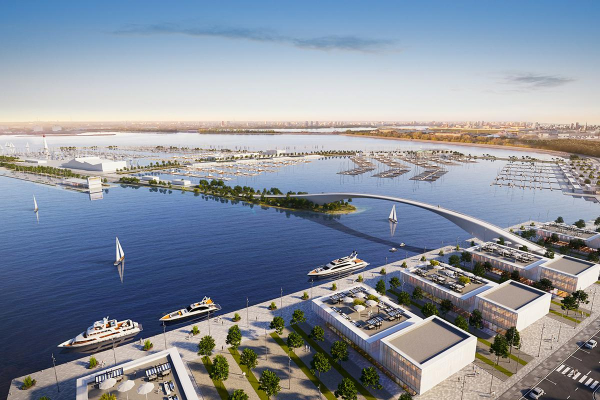 В Казани построят крупнейшую в России яхтенную марину с водным кластером