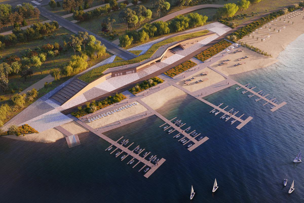 В Казани построят крупнейшую в России яхтенную марину с водным кластером