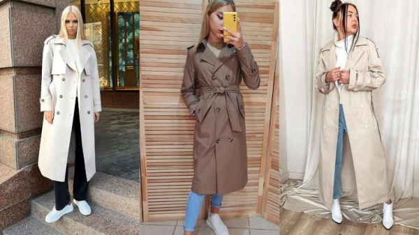Небанальная классика: вариации бежевых тренчей на весну 2025 Небанальная классика: вариации бежевых тренчей на весну 2025