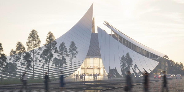 Каким будет новое здание Большого московского цирка. 6 вариантов