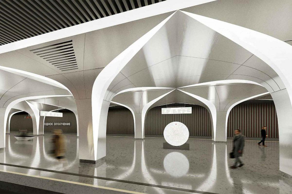 Собянин рассказал об оформлении станции метро &laquo;Народное Ополчение&raquo;