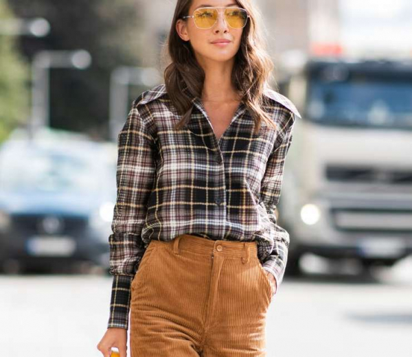 В пир и в мир: в какие образы удачно вписывается клетчатая рубашка