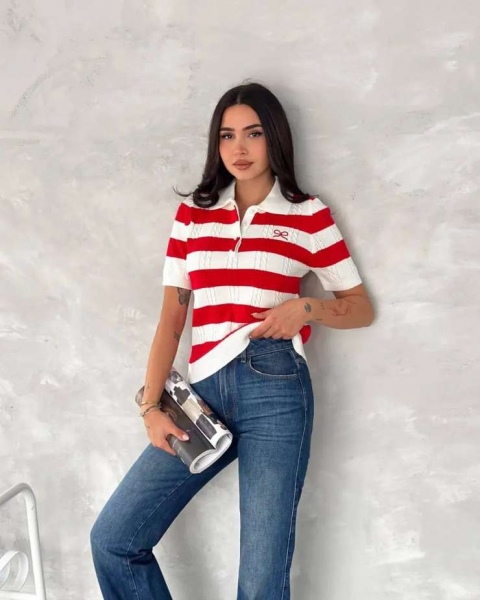 Поло снова в тренде: топ−5 удачных образов на весну и лето Поло снова в тренде: топ−5 удачных образов на весну и лето